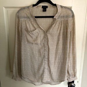 Central Park West Button-down Blouse